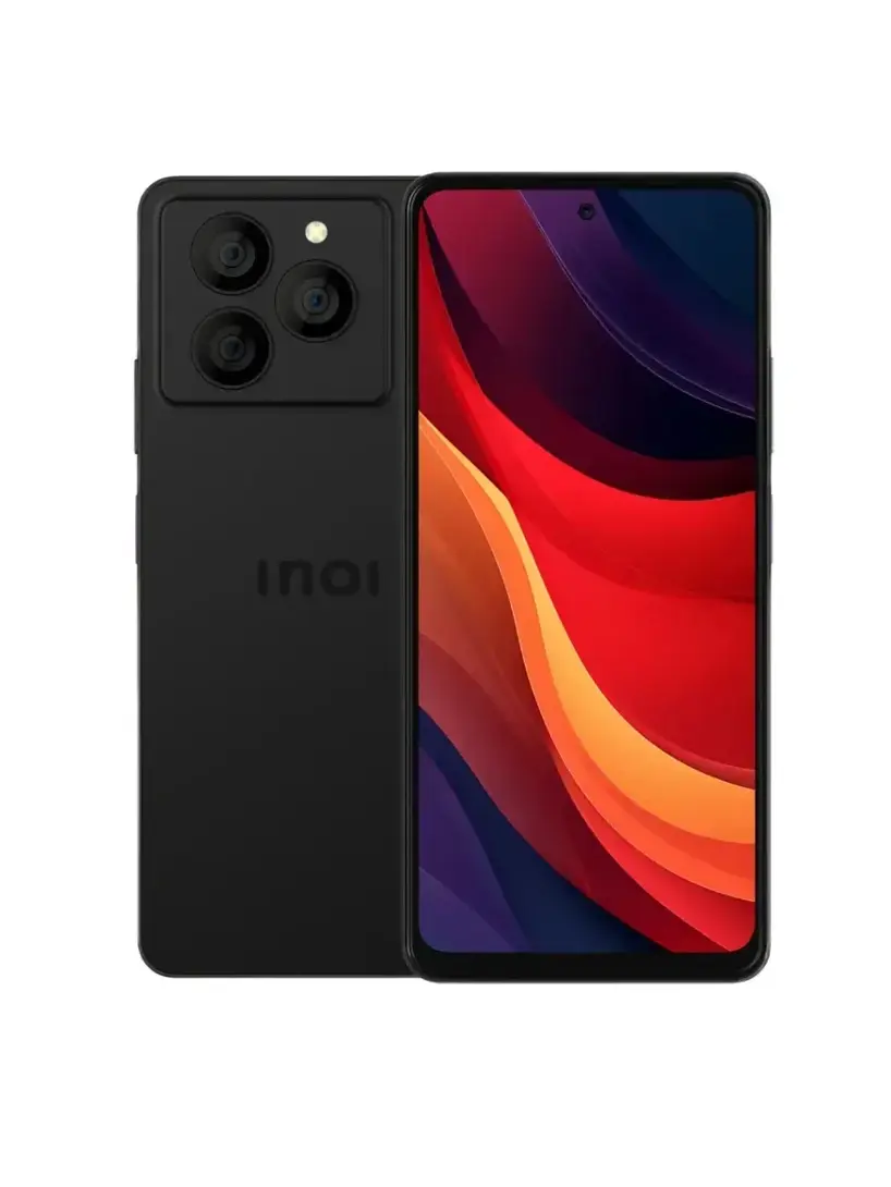 Смартфон INOI A75 Elegance 8 512 ГБ Ростест, черный (с ВБ кошельком)