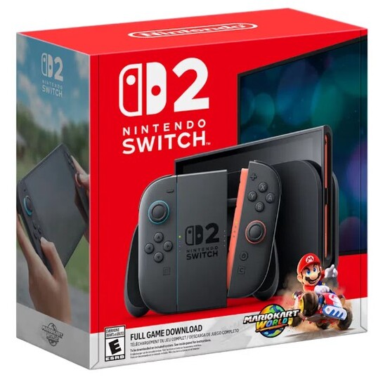 Игровая приставка Nintendo Switch 2 256 ГБ + Mario Kart World (при оплате ВТБ или Яндекс картой)