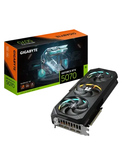 Видеокарта RTX 5070 12 ГБ RTL (GV-N5070GAMING OC-12GD) (с макс. кошельком и подпиской)