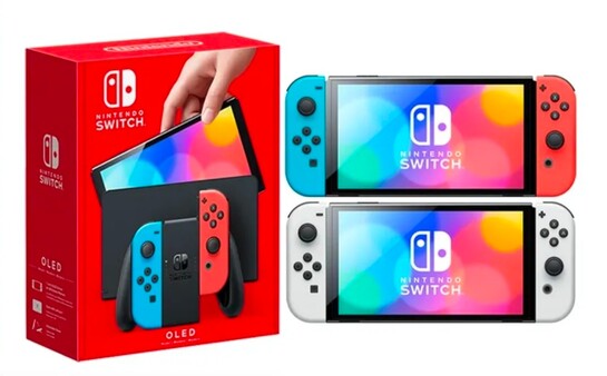 Портативная игровая приставка Nintendo Switch OLED 64 ГБ (из-за рубежа)