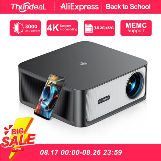 Проектор ThundeaL TD98Pro 4K Full HD 30000 люмен