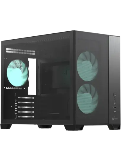 Корпус для ПК с вентиляторами Formula V Air Mesh G6 SA Black (с ВБ кошельком)