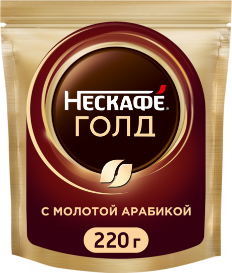 Кофе растворимый НЕСКАФЕ Голд, 220г