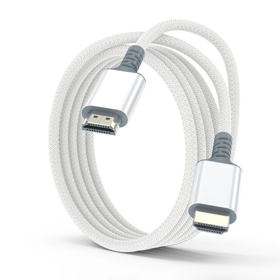 Кабель в тканевой оплетке GETX HDMI 2.1, 3 м, 8K (из-за рубежа)