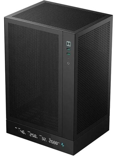Корпус DEEPCOOL CH170 DIGITAL (R-CH170-BKNPI0D-G-1)
