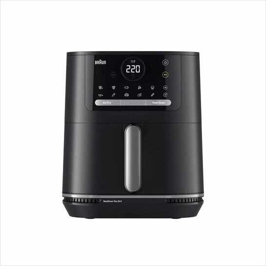 Аэрогриль Braun HF5054IBK MultiFry 5, 6 л, 2000 Вт, 2 ТЭНа