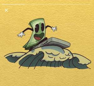 Игра от Тинькофф.Инвестиции и Лентача "На гребне денежной волны" (подарочные акции при открытии счёта)