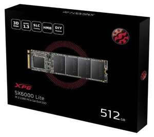 Твердотельный накопитель ADATA 512 GB XPG SX6000 Lite 512GB