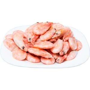 Креветки 120/150 варёно-мороженые неочищенные, 1кг