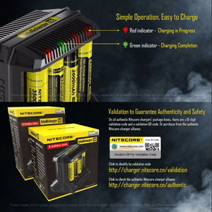 Зарядное устройство Nitecore I8 (1376 руб с баллами)