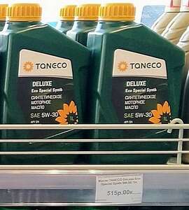 Масло TANECO DeLuxe Eco Special Synth 5W-30 (SN, C3, 229.52, dexos2), 1л. на АЗС Татнефть