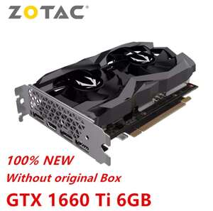Видеокарта Zotac GTX 1660Ti (При оплате в $ через QIWI)