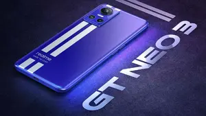 Смартфон Realme GT NEO 3 от $320 , например 6+128 Гб (через Qiwi 20 090₽) Dimensity 8100