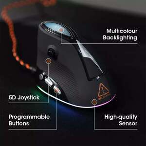 Проводная вертикальная игровая мышь CANYON GM-14