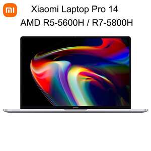 Ноутбук Xiaomi Notebook Pro 14: R5 5600H, 16/512Gb, 14 дюймов, 2,5 K, 120 Гц