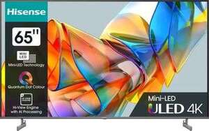 Телевизор Hisense 65U6KQ 65" 4K Ultra HD Smart TV + 37500 бонусов