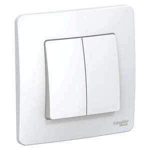Выключатель Schneider Electric Blanca BLNVS010501, 2-клавишный