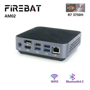 Мини ПК Ryzen 7 3750H 16/512GB Firebat AM02 (из-за рубежа, с картой OZON)