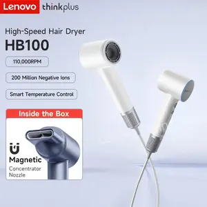 Фен для волос Lenovo ThinkPlus, 110000 об/мин, с отрицательными ионами