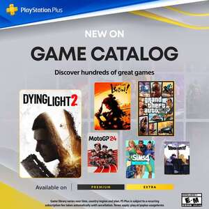 [PS4/PS5] Grand Theft Auto V, Dying Light 2: Stay Human, Chivalry 2, Overcooked! All You Can Eat (Ноябрь) каталог месяца