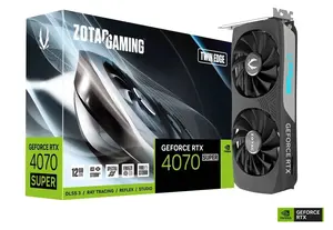 Видеокарта ZOTAC GeForce RTX 4070 SUPER 12 ГБ