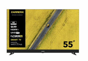 Телевизор с саундбаром Carrera №554 55" QLED 4K webOS