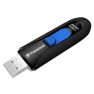 Флеш Диск Transcend 256Gb Jetflash 790 TS256GJF790K USB3.0 (с картой OZON)