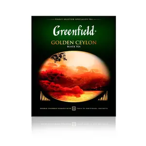 Чай Greenfield Golden Ceylon 100 шт