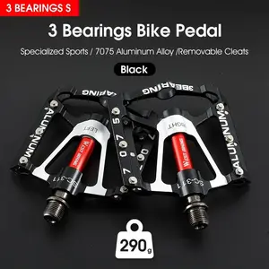Алюминиевые педали для велосипеда WEST BIKING (c OZON картой, из-за рубежа)