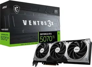 Видеокарта MSI GeForce RTX 5070 Ti Ventus 3X OC+ (с картой Ozon)