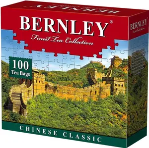 Чай зеленый Bernley Chinese Classic, в пакетиках, 100 шт