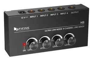 4-канальный микшер Hi-Fi Fifine N5