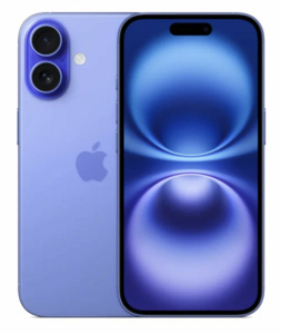 Смартфон Apple IPhone 16, 8/256 Гб, ультрамариновый, JP, Nano Sim+E-Sim