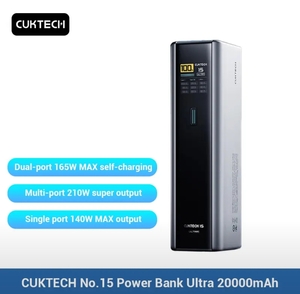 Powerbank Cuktech No.15 PB200U 20000mAh 210W 165 Вт