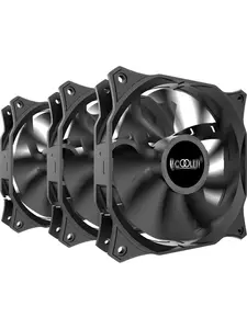 Вентилятор для корпуса PCCOOLER DN 120 3IN 1, 120 мм, 1200 об/мин, 18 дБ, CFM 44.31, 3-pin, гидродинамический подшипник (цена с ozon-картой)