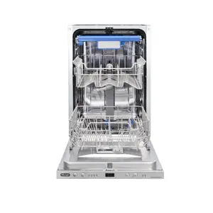 Встраиваемая посудомоечная машина DeLonghi DDW 06S Granate platinum, 45 см, внутренняя LED-подсветка (с Озон картой)
