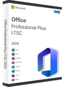 Электронный ключ активации Бессрочная лицензия Microsoft Office 2024 Professional Plus LTSC (без привязки к учетной записи)