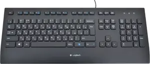 Проводная мембранная клавиатура Logitech K280E (с картой OZON) + за 1200₽ в описании с ВБ