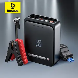 Пусковой стартер и автомобильный компрессор Baseus Super Energy 2-in-1, 1000 А, 8000 мАч (+ фонарик и повербанк)