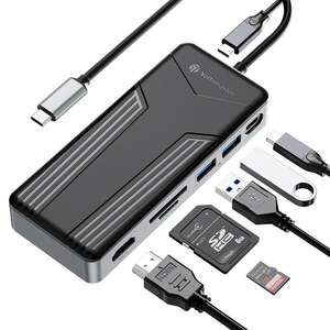 USB-C хаб YYM28P 8 в 1 (с картой OZON, из-за рубежа)