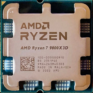 Процессор AMD Ryzen 9800X3D (с картой OZON)
