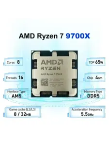Процессор AMD Ryzen 7 9700x (c Вб кошельком из Китая, новый продавец без отзывов)