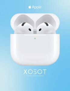 Наушники Apple  AirPods 4 без шумоподавления (с WB кошельком) 