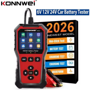 Тестер автомобильных АКБ Konnwei KW341 