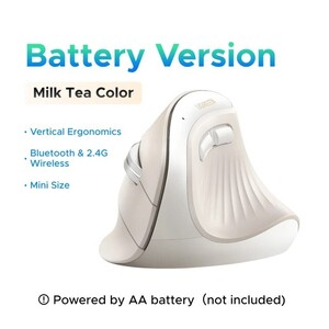 Мышь вертикальная эргономичная Ugreen UZ bluetooth+2.4GHz