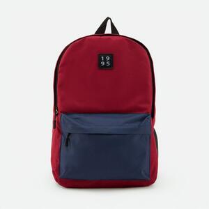 Рюкзак Hermann Vauck, 28х14х42 см, объем 16,5 л, красно-сине-черный