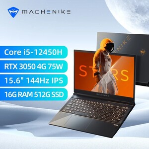 Ноутбук MACHENIKE S15, 15.6", IPS, Core i5 12450H, 16/512 Гб, RTX3050, Windows 11