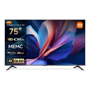 Телевизор 75" Xiaomi TV A Pro 75 2026, QLED, 60 Гц/Game Boost 120 Гц, Android TV (с ВБ кошельком)