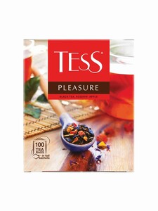 Чай TESS Pleasure в пакетиках 100 шт. (с картой OZON)
