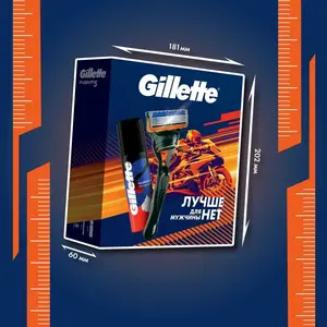 Подарочный набор Gillette Fusion5 Бритва, пена для бритья Gillette, 50 мл